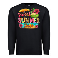 Black sweet summer time Premium Sweatshirt - Zillion Design Studio