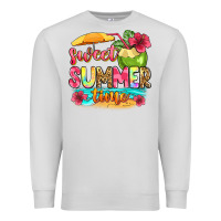 Dove Grey sweet summer time Premium Sweatshirt - Zillion Design Studio