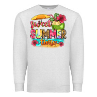 Oatmeal Heather sweet summer time Premium Sweatshirt - Zillion Design Studio