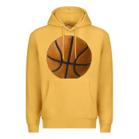 Mustard basketball ball Premium Hoodie - JahusDesignShop
