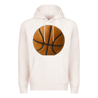 Pale Pink basketball ball Premium Hoodie - JahusDesignShop