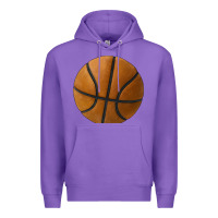 Purple basketball ball Premium Hoodie - JahusDesignShop