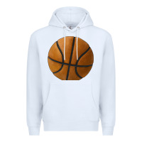 White basketball ball Premium Hoodie - JahusDesignShop