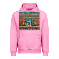 Fuchsia Pink show mom aztec cowhide leopard heifer Urban Hoodie - Artiststas