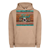 Pigment Burro show mom aztec cowhide leopard heifer Urban Hoodie - Artiststas