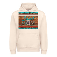 Sandshell show mom aztec cowhide leopard heifer Urban Hoodie - Artiststas