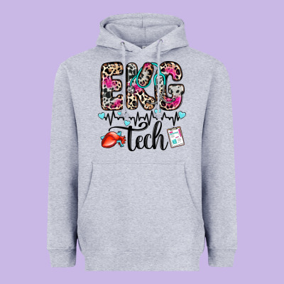 Heavyweight Hoodie ekg tech