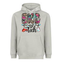 Moon Dust ekg tech Heavyweight Hoodie - Zillion Design Studio