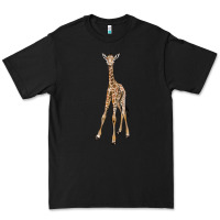 Black baby giraffe Premium Tee - LillyAllenDesigns