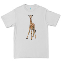 Dove Grey baby giraffe Premium Tee - LillyAllenDesigns
