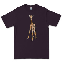Plum baby giraffe Premium Tee - LillyAllenDesigns
