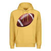 Antique Gold football ball Premium Hoodie - JahusDesignShop