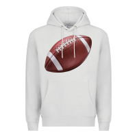 Dove Grey football ball Premium Hoodie - JahusDesignShop