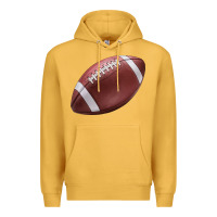 Mustard football ball Premium Hoodie - JahusDesignShop