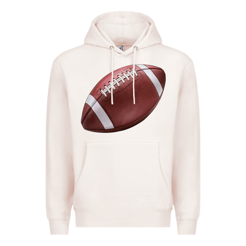 Football Ball Premium Hoodie by JahusDesignShop | Teevron