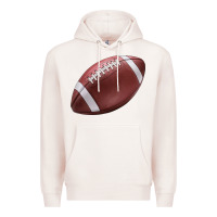 Pale Pink football ball Premium Hoodie - JahusDesignShop