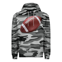 Slate Camo football ball Premium Hoodie - JahusDesignShop