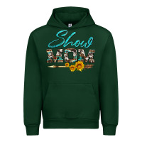 Forest Green show mom aztec cowhide sunflower and arrow Urban Hoodie - Artiststas