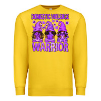 Lemon Domestic Violence Warrior Afro Gnomes Premium Sweatshirt - texasbilliewilder