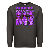 Smoke Domestic Violence Warrior Afro Gnomes Premium Sweatshirt - texasbilliewilder