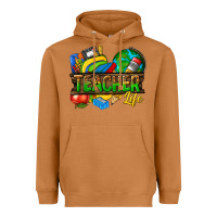 Meerkat teacher life Heavyweight Hoodie - texasbilliewilder