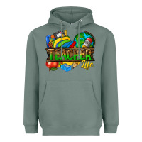 Sage teacher life Heavyweight Hoodie - texasbilliewilder
