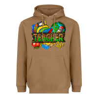 Toasted Coconut teacher life Heavyweight Hoodie - texasbilliewilder