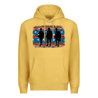 Antique Gold armed forces day soldier Premium Hoodie - Artiststas