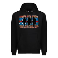Black armed forces day soldier Premium Hoodie - Artiststas