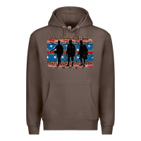 Coffee armed forces day soldier Premium Hoodie - Artiststas