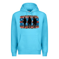 Ocean Blue armed forces day soldier Premium Hoodie - Artiststas