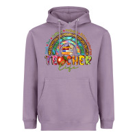 Lavender teacher life Heavyweight Hoodie - texasbilliewilder