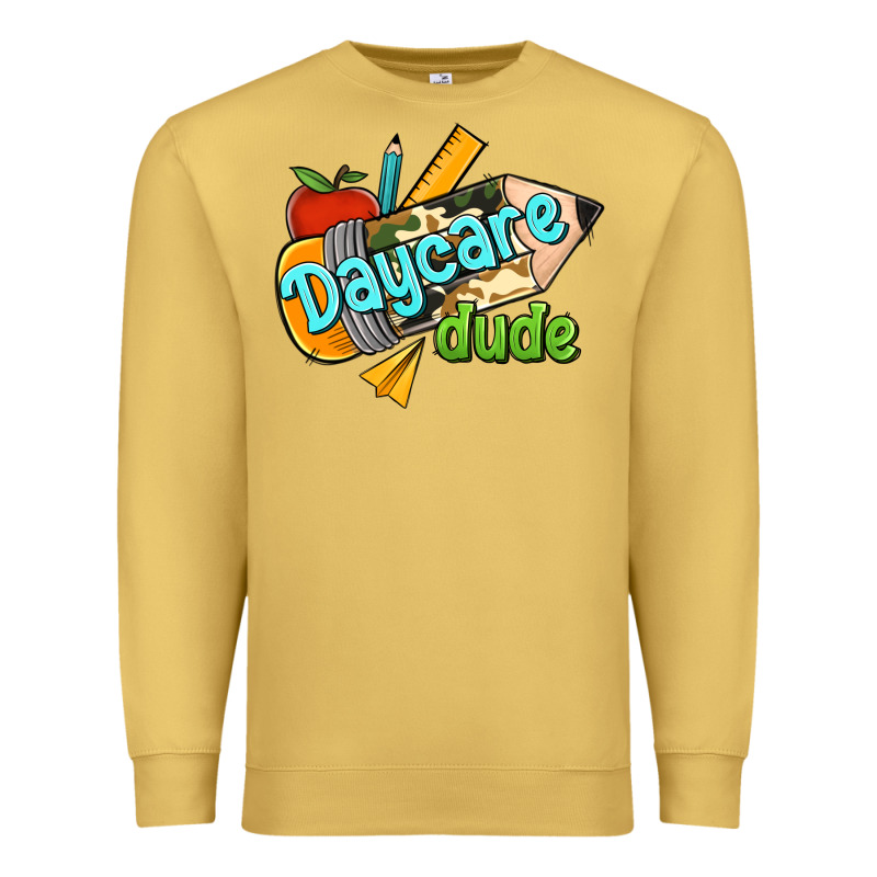Daycare Dude Premium Sweatshirt by RanaPortraitStore | Teevron