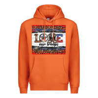 Carrot armed forces day love our troops Premium Hoodie - Artiststas