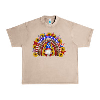 French Oak american flag gnomes sunflowers rainbow Urban Heavy Tee - Artiststas