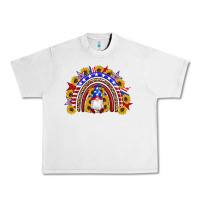 Lunar Rock american flag gnomes sunflowers rainbow Urban Heavy Tee - Artiststas