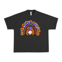 Pigment Black american flag gnomes sunflowers rainbow Urban Heavy Tee - Artiststas