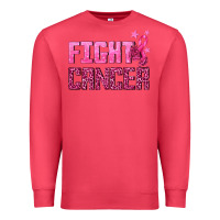 Cardinal Fight Cancer Premium Sweatshirt - texasbilliewilder