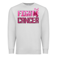 Dove Grey Fight Cancer Premium Sweatshirt - texasbilliewilder