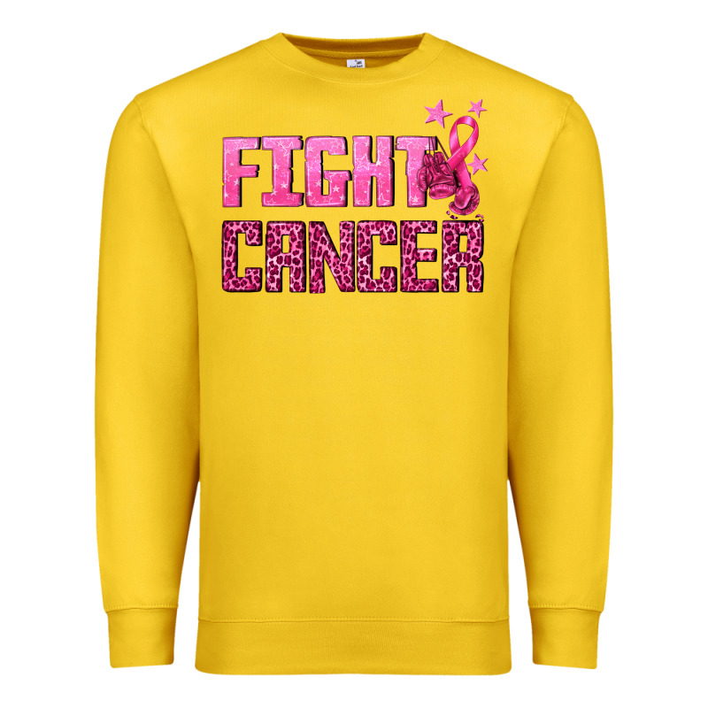 Fight Cancer Premium Sweatshirt by texasbilliewilder | Teevron