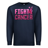 Navy Fight Cancer Premium Sweatshirt - texasbilliewilder