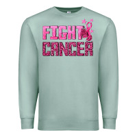 Seafoam Fight Cancer Premium Sweatshirt - texasbilliewilder