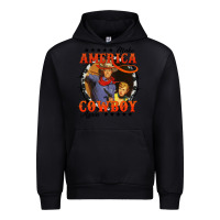 Black make america cowboy again Urban Hoodie - AdoDesignShop