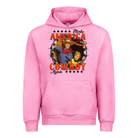 Fuchsia Pink make america cowboy again Urban Hoodie - AdoDesignShop