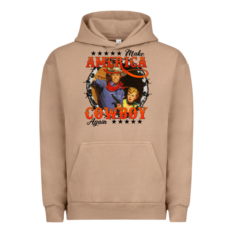 Make America Cowboy Again Urban Hoodie by AdoDesignShop | Teevron
