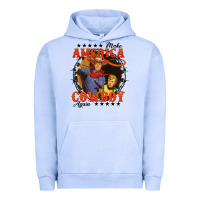Pigment Grape Ice make america cowboy again Urban Hoodie - AdoDesignShop