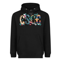 Black cscc cutaneous squamous cell cancer Heavyweight Hoodie - Zillion Design Studio