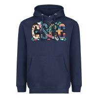 Navy cscc cutaneous squamous cell cancer Heavyweight Hoodie - Zillion Design Studio