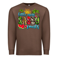 Chestnut little miss sassy pants Premium Sweatshirt - Zillion Design Studio