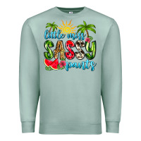 Seafoam little miss sassy pants Premium Sweatshirt - Zillion Design Studio